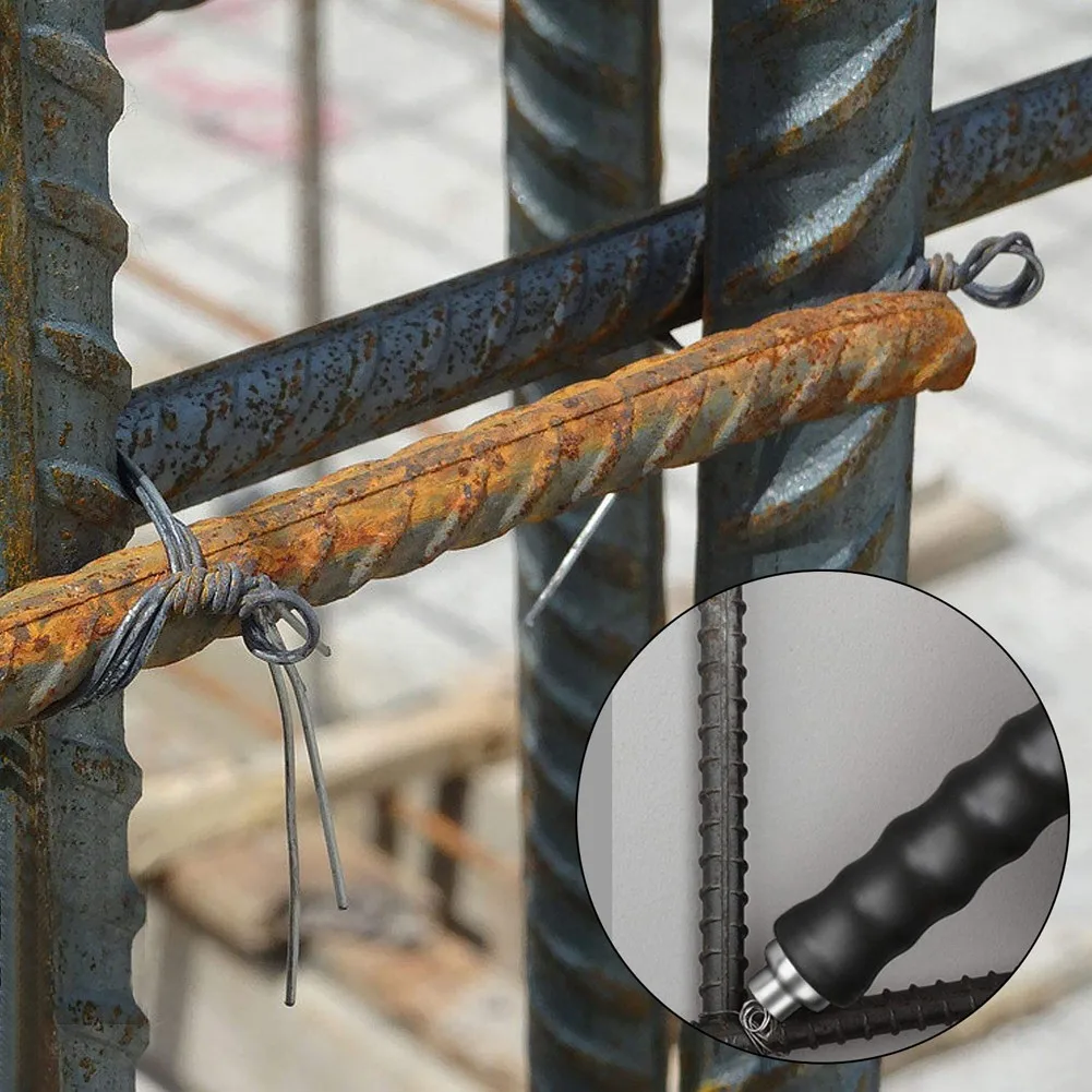 2 Pcs Semi-automatic Steel Bar Tying Hook Winding Tool Automatic Rebar Tie Wire For Construction Tools Accessoreis
2 Pcs Semi-automatic Steel Bar Tying Hook Winding Tool Automatic Rebar Tie Wire For Construction Tools Accessoreis