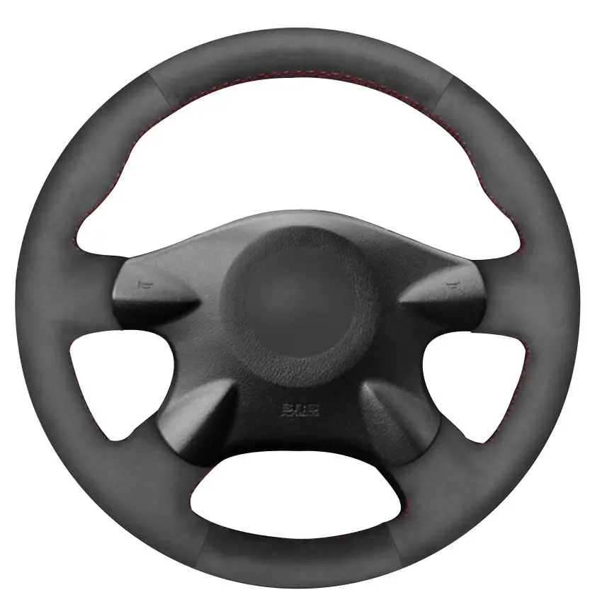 DIY Personalized Super Soft Black Suede Car Steering Wheel Cover For Nissan Almera N16 Pathfinder Primera XTrail 2001-2006
DIY Personalized Super Soft Black Suede Car Steering Wheel Cover For Nissan Almera N16 Pathfinder Primera XTrail 2001-2006