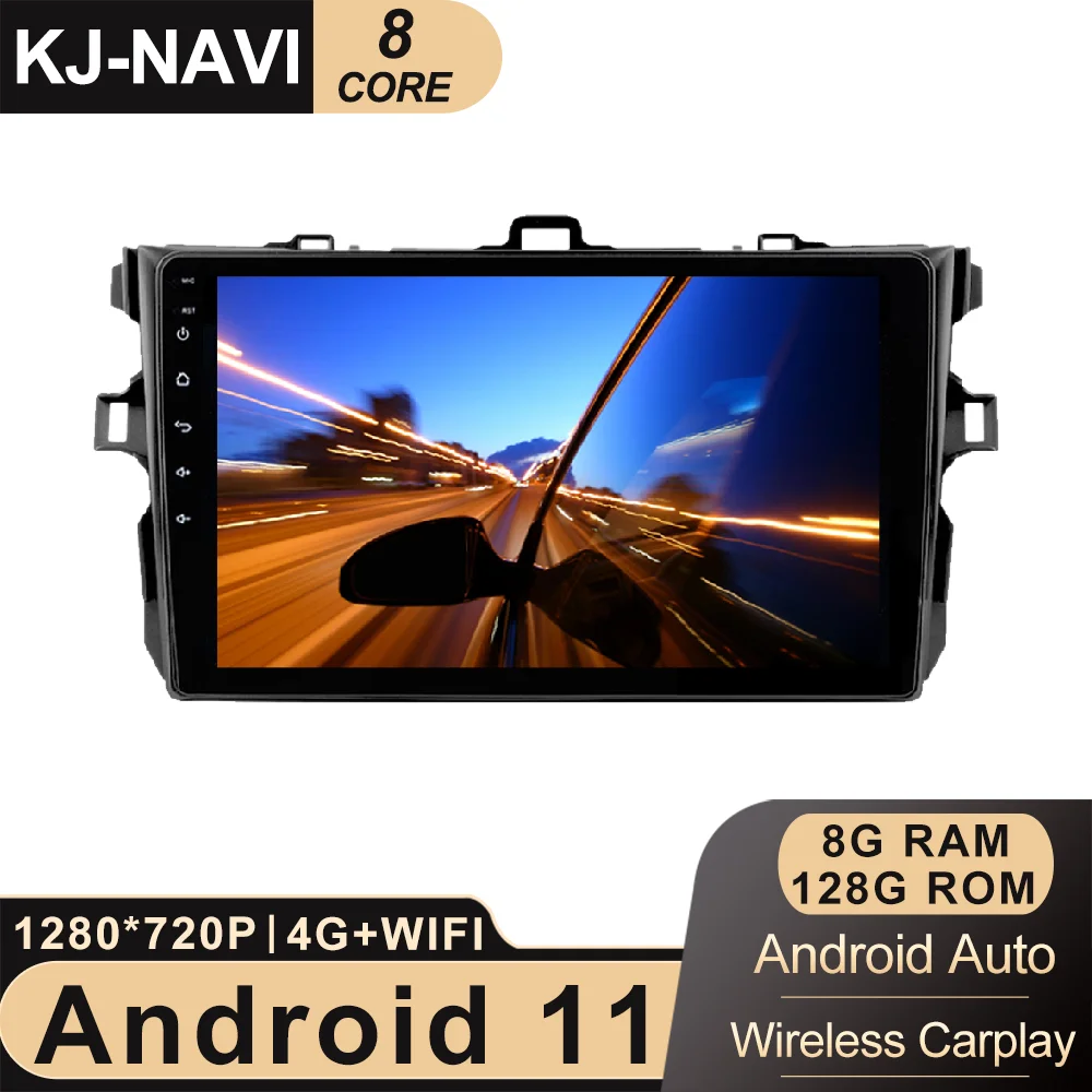 Android 11 для Toyota corolla 2009-2013 автомобильное радио, мультимедийный плеер, GPS-навигация Carplay Android Авто IPS DSP 4G LTE WIFI
Android 11 для Toyota corolla 2009-2013 автомобильное радио, мультимедийный плеер, GPS-навигация Carplay Android Авто IPS DSP 4G LTE WIFI