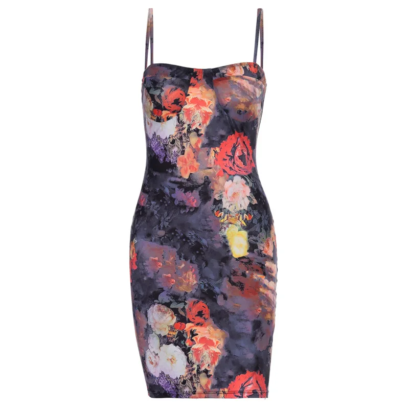 Halter Floral Printed Sexy Women's Mini Dress Spring 2021 New Street Style Casual Slim Dress Women Sleeveless Hot Fashion
Halter Floral Printed Sexy Women's Mini Dress Spring 2021 New Street Style Casual Slim Dress Women Sleeveless Hot Fashion
