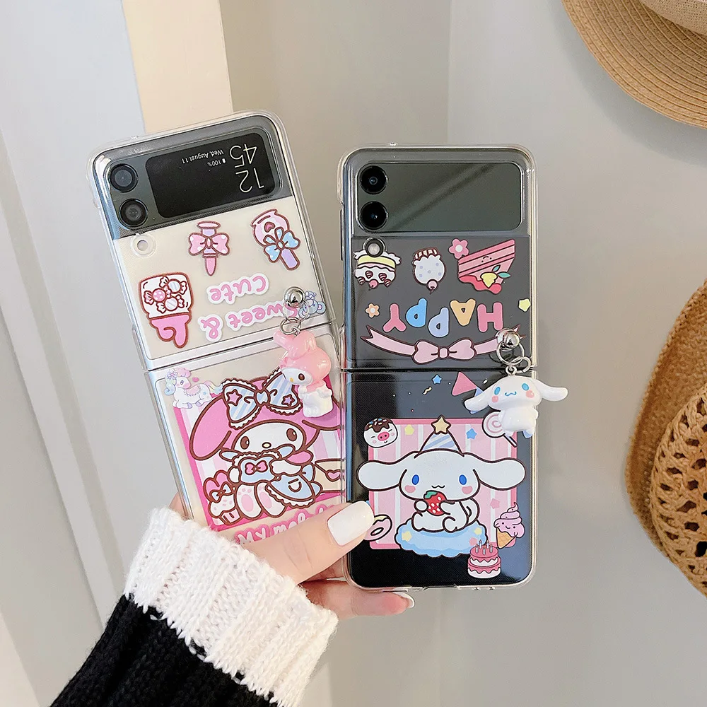 Korea Cartoon Rabbit Dog Clear Hard PC Phone Case For Samsung Galaxy 5G Z Flip3 Women Cute Animal Widget Back Cover Z Flip 3
Korea Cartoon Rabbit Dog Clear Hard PC Phone Case For Samsung Galaxy 5G Z Flip3 Women Cute Animal Widget Back Cover Z Flip 3