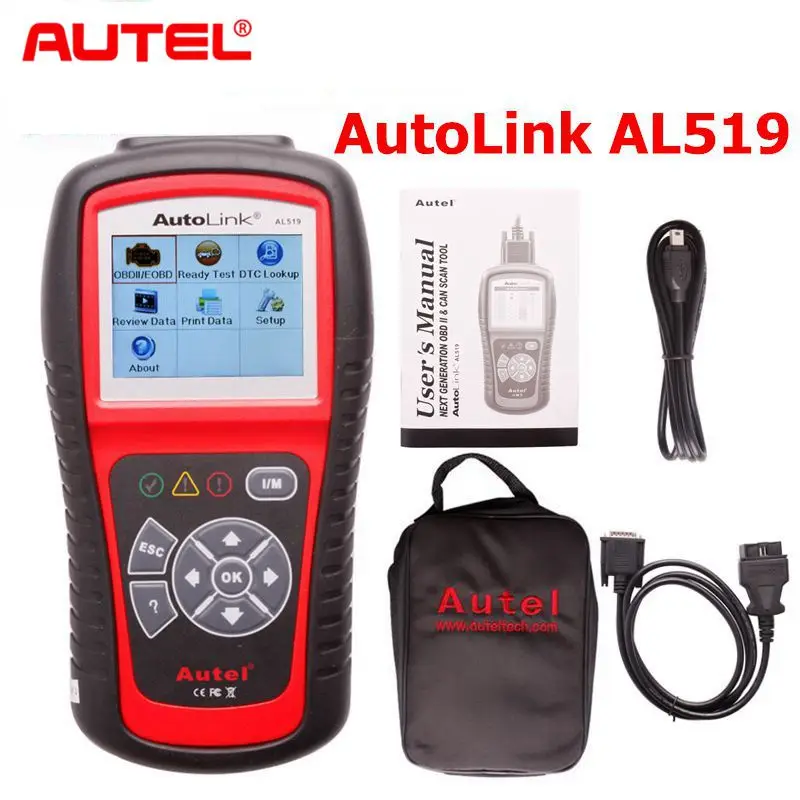 Autel AL519 AutoLink работает с автомобилями мультибрендов OBDII/EOBD сканер, пожизненное обновление, поддерживает многоязычные AutoLink AL519
Autel AL519 AutoLink работает с автомобилями мультибрендов OBDII/EOBD сканер, пожизненное обновление, поддерживает многоязычные AutoLink AL519
