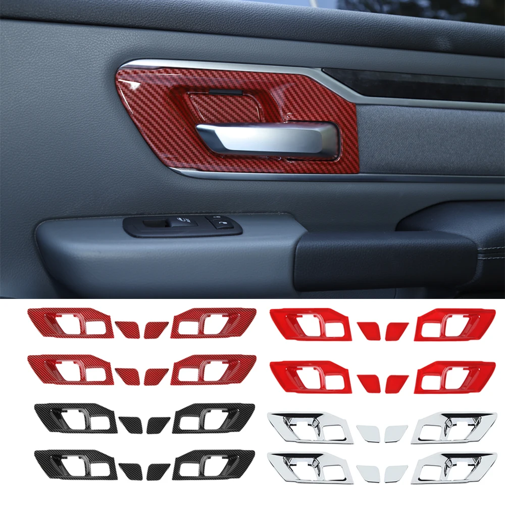 ABS Interior Door Handle Bowl Decorative Cover Fit for Dodge RAM 1500 2018-2021 Car Accessories
ABS Interior Door Handle Bowl Decorative Cover Fit for Dodge RAM 1500 2018-2021 Car Accessories