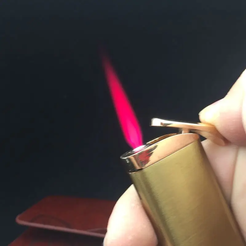 Creative Ultra-Thin Metal Cigarette Lighter Long Strip Light And Easy To Carry Red Flame Windproof Cigar Lighter
Creative Ultra-Thin Metal Cigarette Lighter Long Strip Light And Easy To Carry Red Flame Windproof Cigar Lighter