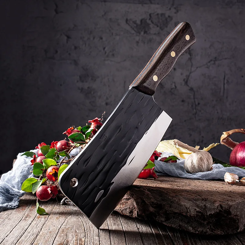 

Bone Chopping Knife Kitchen Fitting Knife Thicken 50Cr15 Stainless Steel Chef Meat Cleaver Butcher Chopping Bone Axe