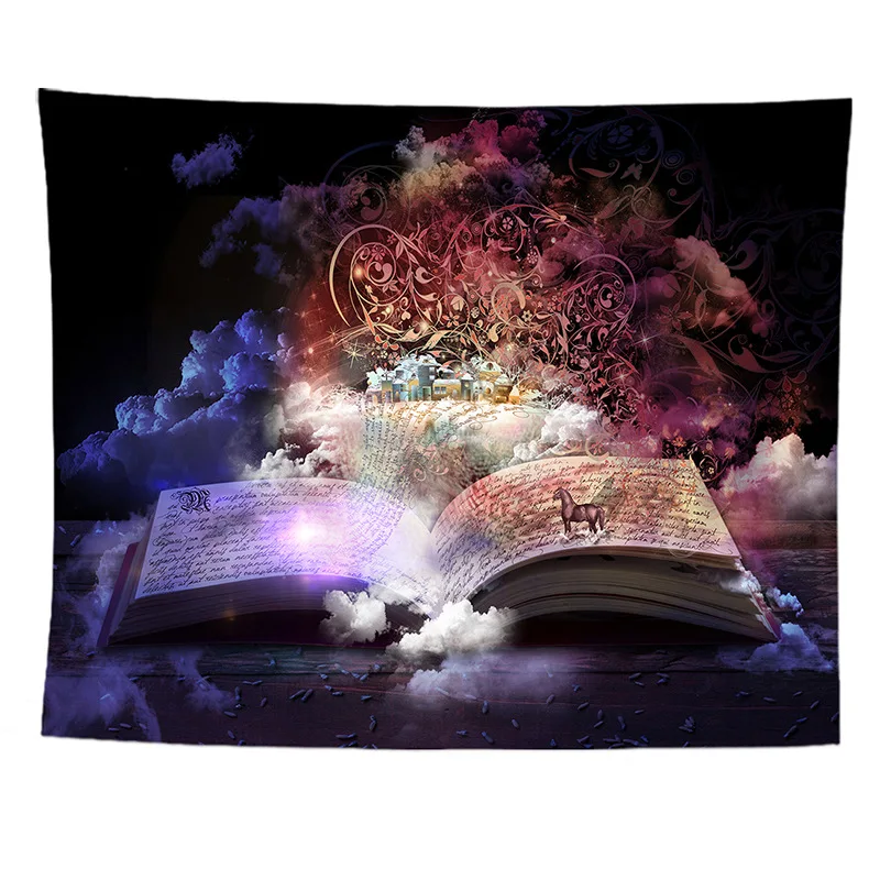 Psychedelic Magic Book Tapestry Divination Wall Hanging Background Blanket Hippie Wall Cloth Tapestries Home Decor Wall Blanket
Psychedelic Magic Book Tapestry Divination Wall Hanging Background Blanket Hippie Wall Cloth Tapestries Home Decor Wall Blanket