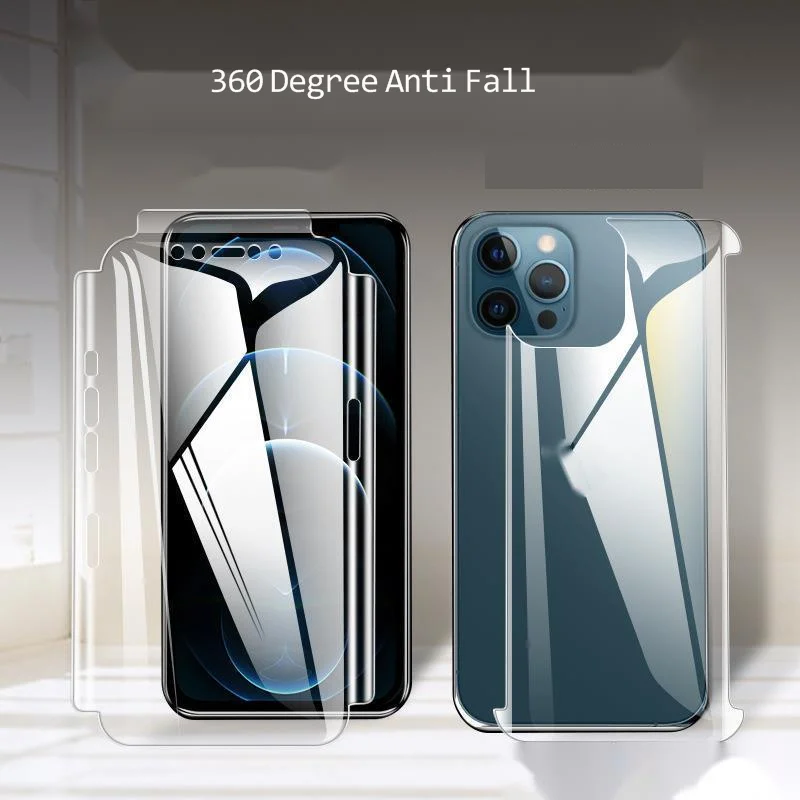 Suitable for apple 13 13promax full wrapped hydrogel film and iPhone12 12pro front quantum film 
Suitable for apple 13 13promax full wrapped hydrogel film and iPhone12 12pro front quantum film