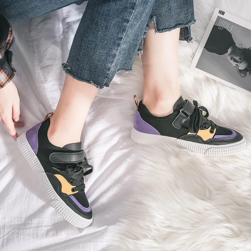 New Autumn Fashion Women Sneakers Canvas Casual Shoes Female Canvas Shoes Trainers Lace Up Ladies Flat Shoes Women B20-190
New Autumn Fashion Women Sneakers Canvas Casual Shoes Female Canvas Shoes Trainers Lace Up Ladies Flat Shoes Women B20-190