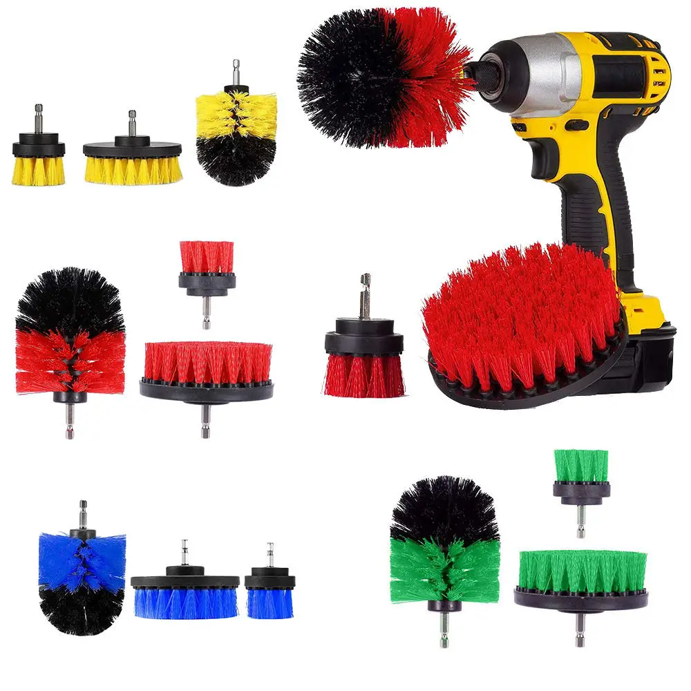 3Pcs/Set Power Scrubber Cleaning Drill Brush Tile Grout Tools Tub Sink Cleaner Electric Cleaning Brush Three-piece Set
3Pcs/Set Power Scrubber Cleaning Drill Brush Tile Grout Tools Tub Sink Cleaner Electric Cleaning Brush Three-piece Set