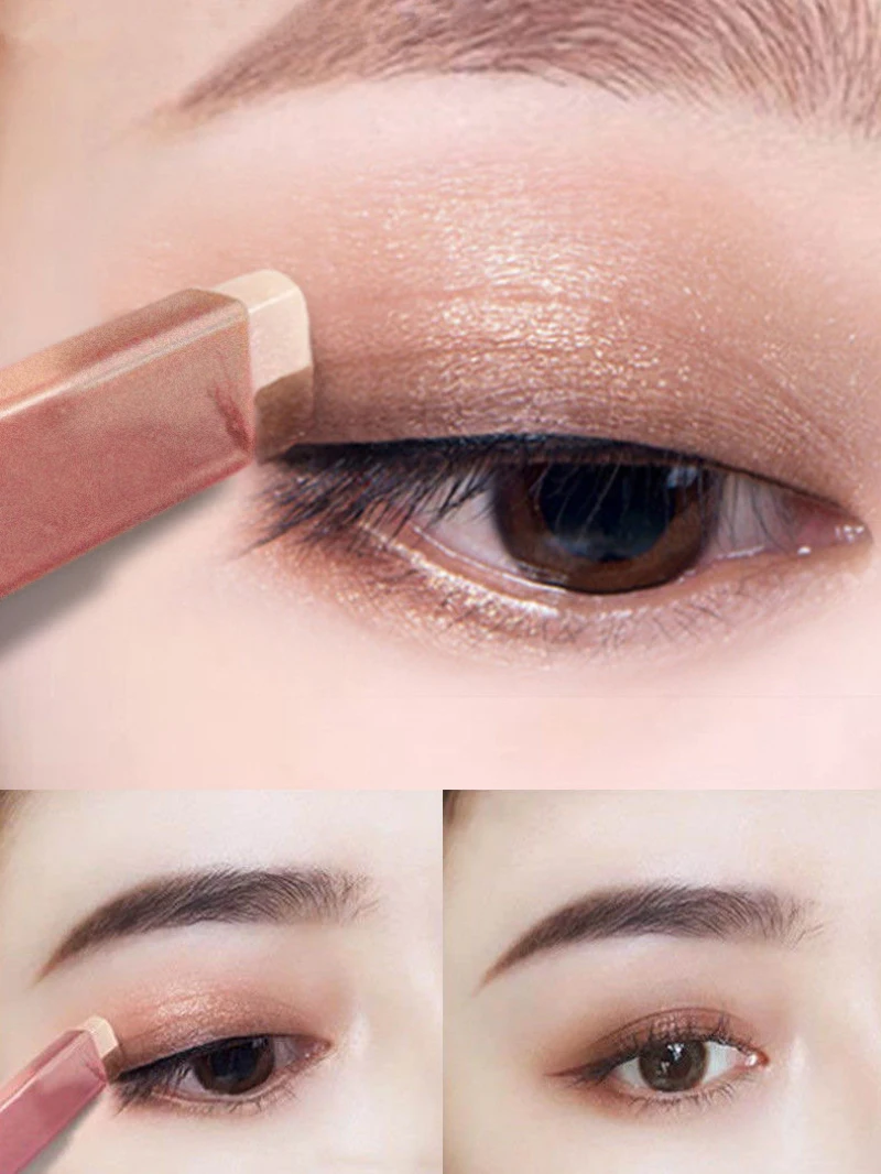 Two-tone Eyeshadow Lazy Eyeshadow Stick Easy To Color Gradient New Design Waterproof Lasting Eye Shadow Stick Cosmetic
Two-tone Eyeshadow Lazy Eyeshadow Stick Easy To Color Gradient New Design Waterproof Lasting Eye Shadow Stick Cosmetic