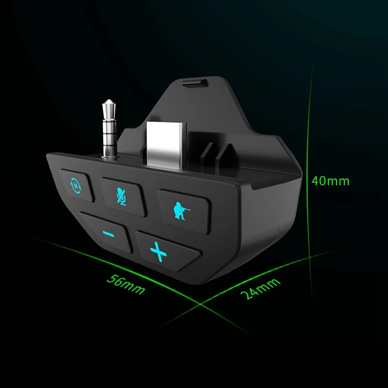 Sound Enhancer Stereo Headset Adapter Game Controller Headphone Converter Wireless Gamepad Accessories 
Sound Enhancer Stereo Headset Adapter Game Controller Headphone Converter Wireless Gamepad Accessories