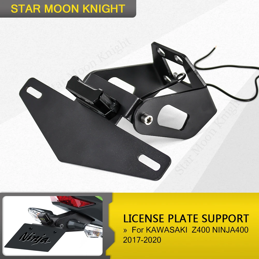 Motorcycle License Plate Holder Bracket Frame Tail Tidy Fender Eliminator For Kawasaki Ninja 400 Z400 2017 2018 2019 2020
Motorcycle License Plate Holder Bracket Frame Tail Tidy Fender Eliminator For Kawasaki Ninja 400 Z400 2017 2018 2019 2020