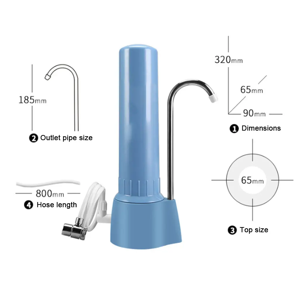 Water Purifier Ceramic Filter Faucet Water Filter Purifier Filtered Water Dispenser For Home Kitchen Tap Bathroom Sink Drinking
Water Purifier Ceramic Filter Faucet Water Filter Purifier Filtered Water Dispenser For Home Kitchen Tap Bathroom Sink Drinking