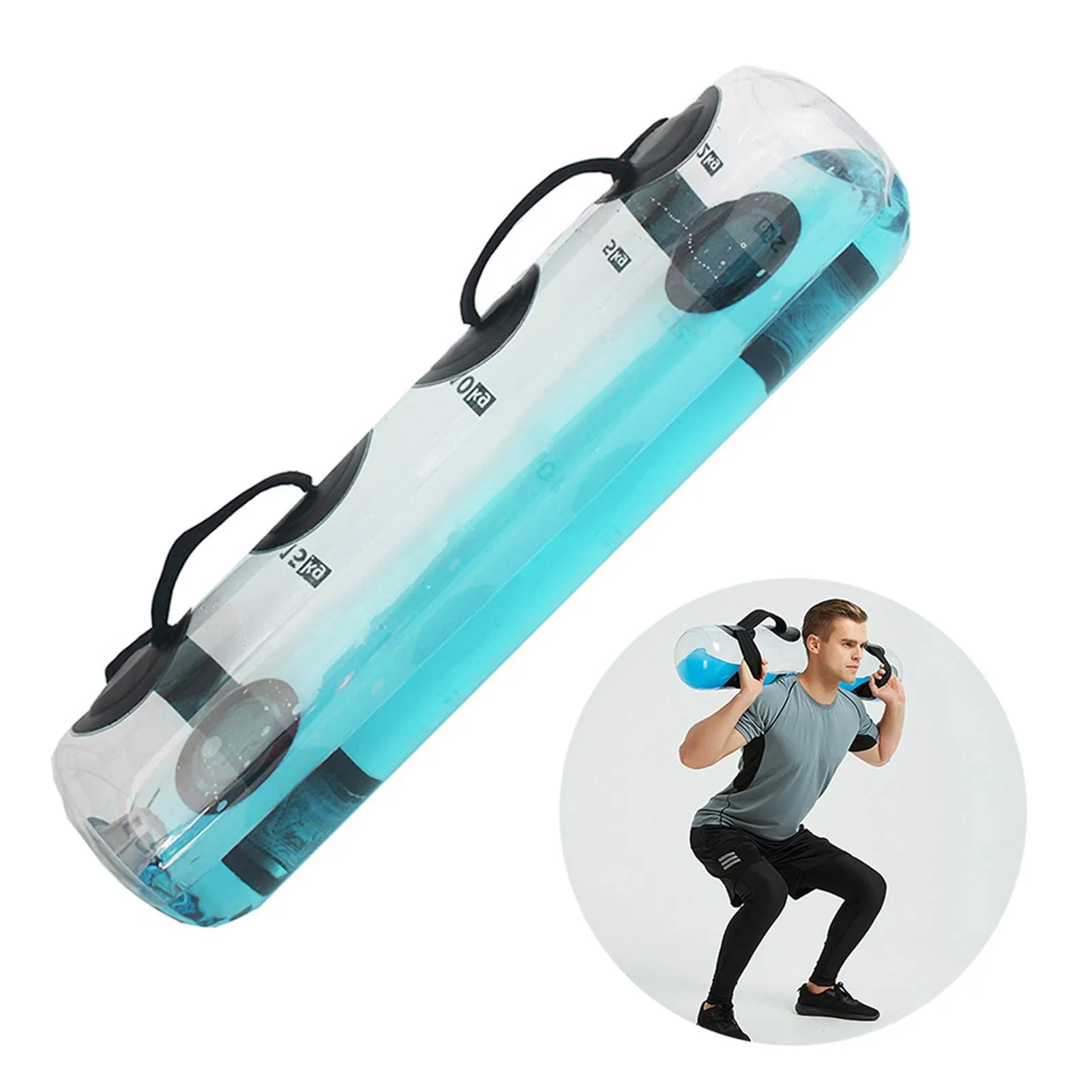1pc Fitness Water Bag Fitness Aqua Bag Adjustable Core Workout Sandbag Water For Training Balance Exercise Home
1pc Fitness Water Bag Fitness Aqua Bag Adjustable Core Workout Sandbag Water For Training Balance Exercise Home