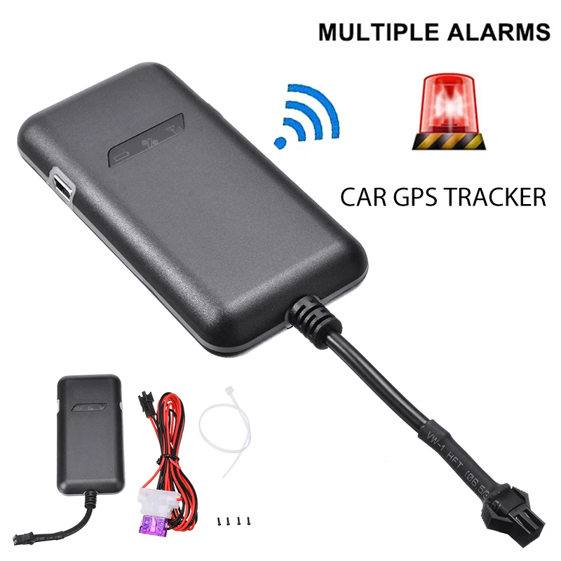 

For Car 12-36V Google Maps 1pc Mini GPRS Car Tracker Locator Cut Off Fuel TK110 GT02A GSM Tracker Realtime Tracking Mayitr