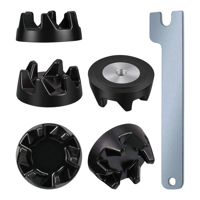 6 Packs 9704230 Blender Coupler Blender Coupling Replacment Parts with 1 Wrench Compatible for Kitchen Aid WP9704230VP WP9704230
6 Packs 9704230 Blender Coupler Blender Coupling Replacment Parts with 1 Wrench Compatible for Kitchen Aid WP9704230VP WP9704230