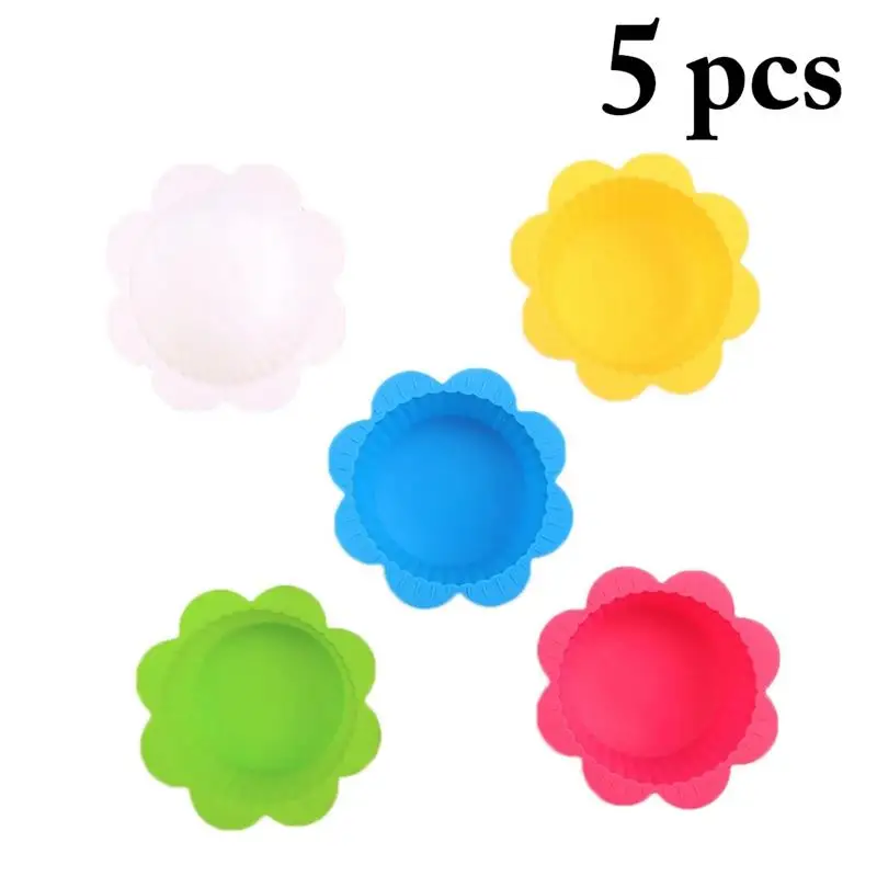 5 PCS Muffin Cake Mold Silicone Dessert Macaron Pudding Baking Mould DIY Flower Shaped Egg Tart Cakecup For Kitchen Gadgets
5 PCS Muffin Cake Mold Silicone Dessert Macaron Pudding Baking Mould DIY Flower Shaped Egg Tart Cakecup For Kitchen Gadgets