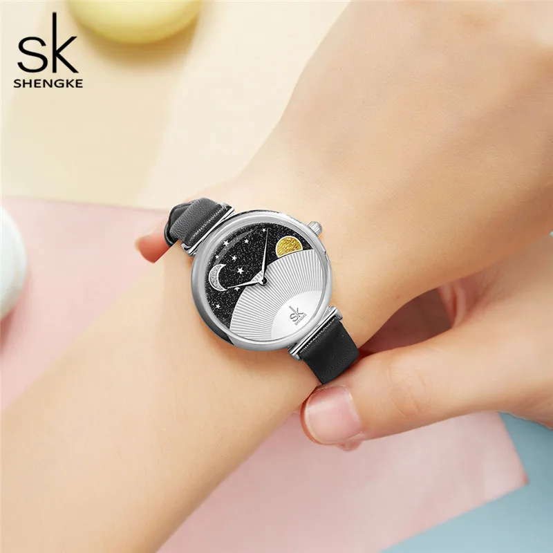 SHENGKE Top Brand SK Women's Watches Simple Fashion Leather Ladies Watch Women Female Wristwatch reloj mujer relogio feminino
SHENGKE Top Brand SK Women's Watches Simple Fashion Leather Ladies Watch Women Female Wristwatch reloj mujer relogio feminino