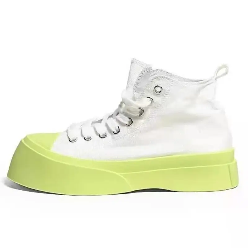 Women High Tops Canvas Sneakers Casual Hip Hop Thick Bottom Platform Shoes Ankle Boots Zapatillas Hombre
Women High Tops Canvas Sneakers Casual Hip Hop Thick Bottom Platform Shoes Ankle Boots Zapatillas Hombre