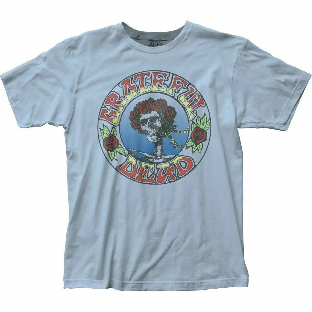 2021 Summer Men's T-shirt Grateful Dead Skull and Roses Print Pattern Street Casual Cotton O-neck High-quality Oversized T-shirt
2021 Summer Men's T-shirt Grateful Dead Skull and Roses Print Pattern Street Casual Cotton O-neck High-quality Oversized T-shirt
