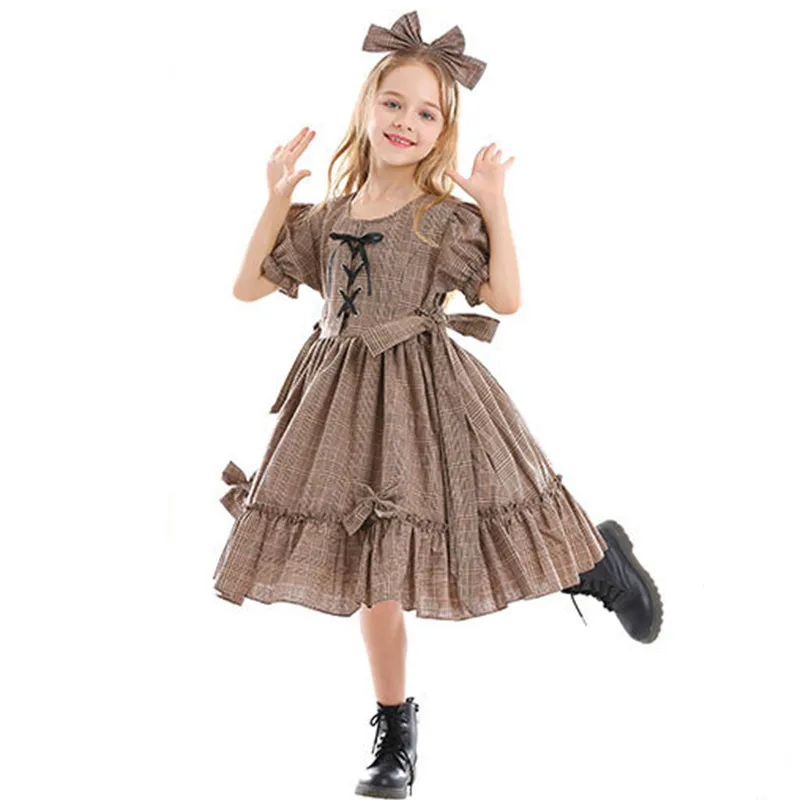 3 Colors Lolita Girls Halloween Waitress Maid Costumes Kids Children Alice Cosplay Carnival Purim Parade Role Play Party Dress
3 Colors Lolita Girls Halloween Waitress Maid Costumes Kids Children Alice Cosplay Carnival Purim Parade Role Play Party Dress