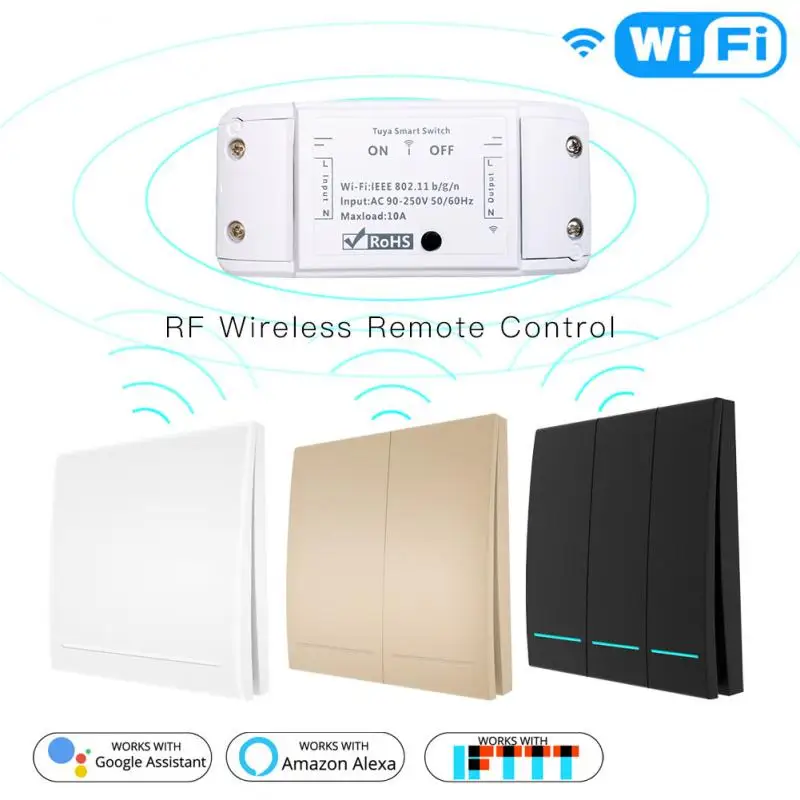 WiFi умный светильник модуль переключателя универсальный выключатель DIY Smart Life Tuya