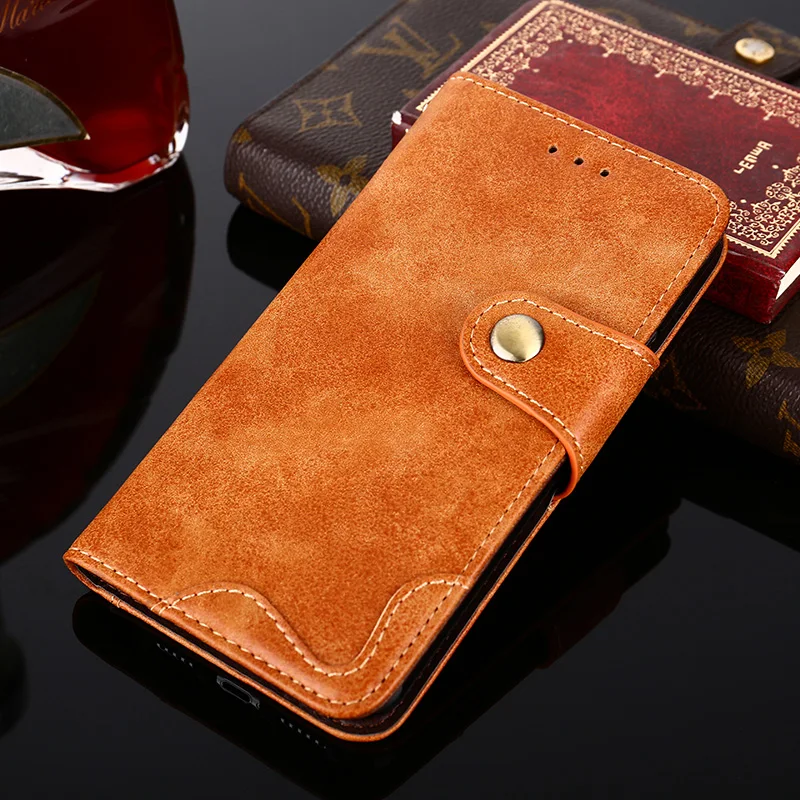 Чехол раскладушка кожаный чехол для телефона ZTE Nubia M2 Lite V9 отделением карт VISA