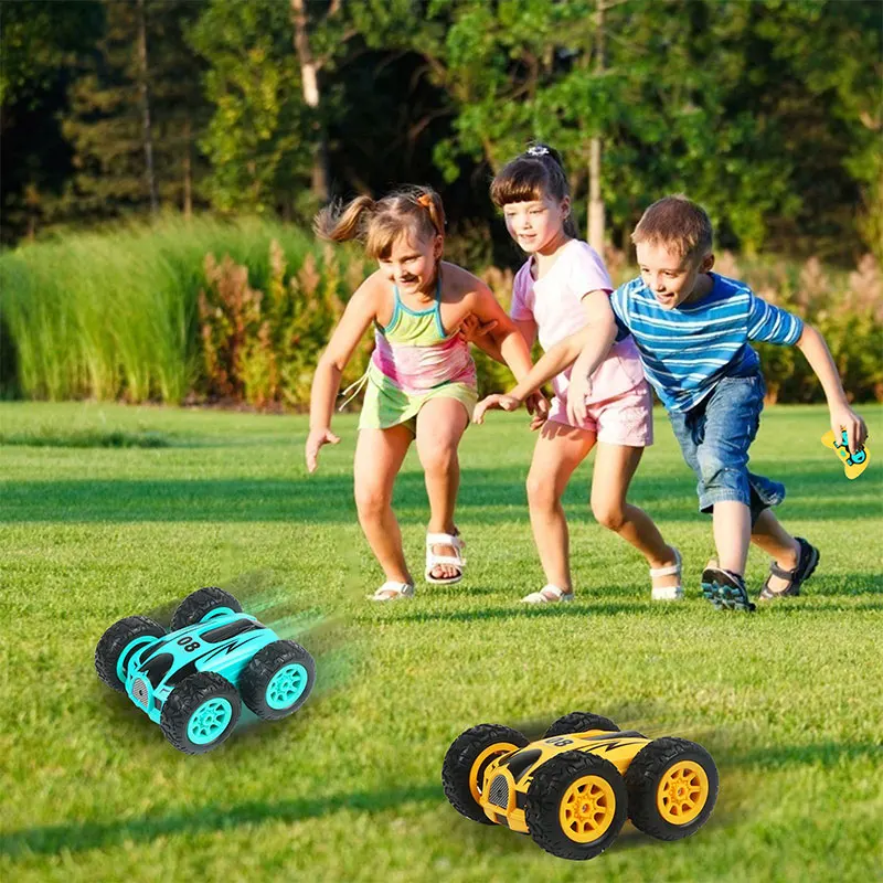 RC Car 2.4G 4CH Double-sided bounce Drift Stunt Car Rock Crawler Roll Car Flip Remote Control Cars Kids Toys 2021(white/yellow)
RC Car 2.4G 4CH Double-sided bounce Drift Stunt Car Rock Crawler Roll Car Flip Remote Control Cars Kids Toys 2021(white/yellow)