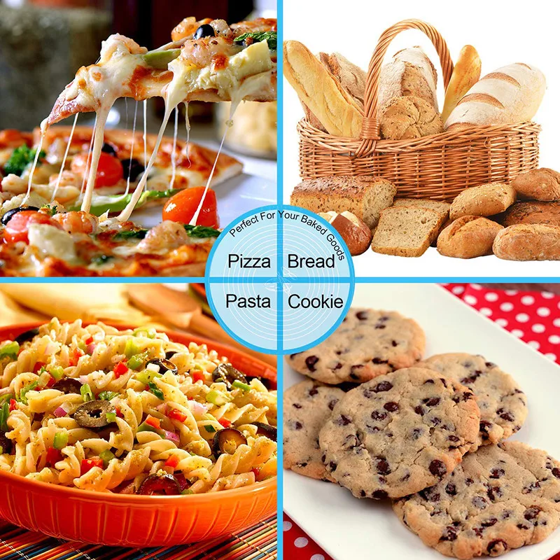64x45CM Silicone Kneading Dough Mat Nonstick Cookie Cake Baking Mat Fondant Pizza Biscuit Rolling Pad Paste Flour Table Sheet
64x45CM Silicone Kneading Dough Mat Nonstick Cookie Cake Baking Mat Fondant Pizza Biscuit Rolling Pad Paste Flour Table Sheet