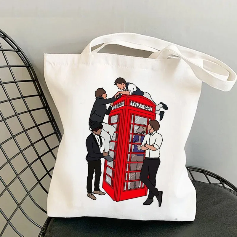 One Direction shopping bag Women recycle Tote bag eco College Beach Shopper bag Fashion Large ladies shopping bag handbag
One Direction shopping bag Women recycle Tote bag eco College Beach Shopper bag Fashion Large ladies shopping bag handbag