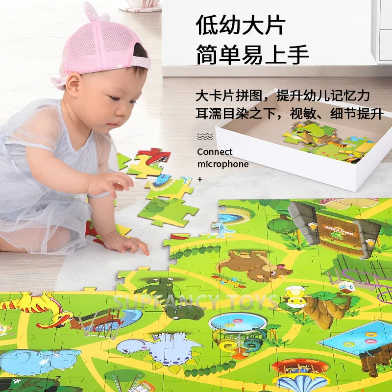 100 Piece Dinosaur World Jigsaws Puzzle Cartoon Park Pattern Paper Puzzle Floor Animal Puzzles Educational Toys for Children
100 Piece Dinosaur World Jigsaws Puzzle Cartoon Park Pattern Paper Puzzle Floor Animal Puzzles Educational Toys for Children