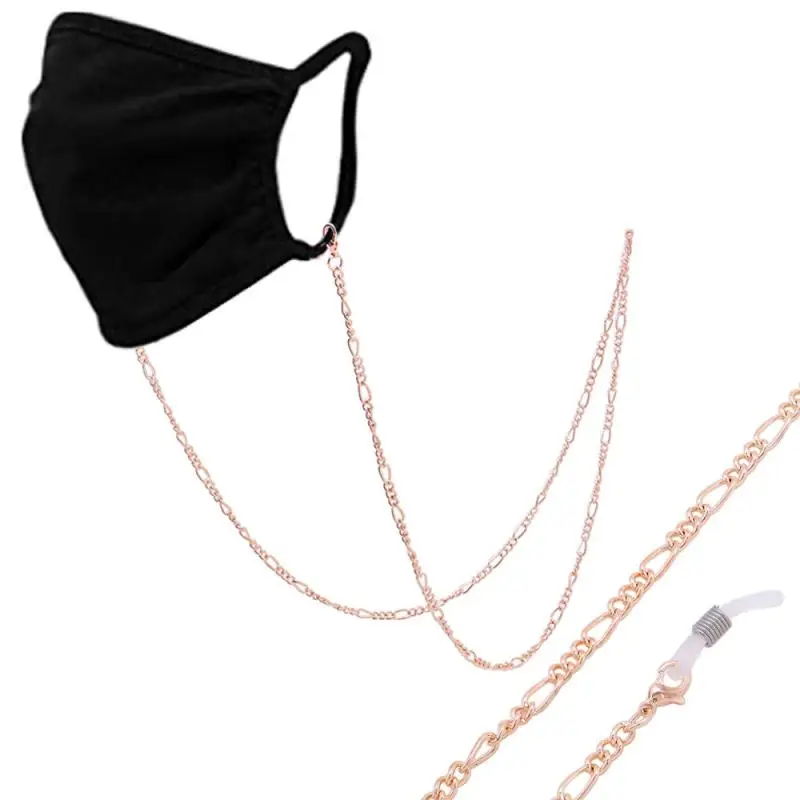 2pcs Metal Mask Glasses Chain Dual-use Mask Lanyard Hanging Neck Anti-lost Mask Hanging Rope Mask Holder Neck Cord Mask Supplies
2pcs Metal Mask Glasses Chain Dual-use Mask Lanyard Hanging Neck Anti-lost Mask Hanging Rope Mask Holder Neck Cord Mask Supplies