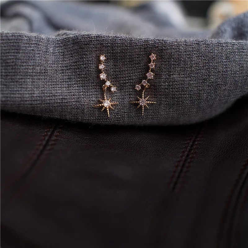 14K rose silod gold Wedding Earring for Women Cute star Diamonds Fine Jewelry 925 Silver Earrings Engagement Earrings Women
14K rose silod gold Wedding Earring for Women Cute star Diamonds Fine Jewelry 925 Silver Earrings Engagement Earrings Women