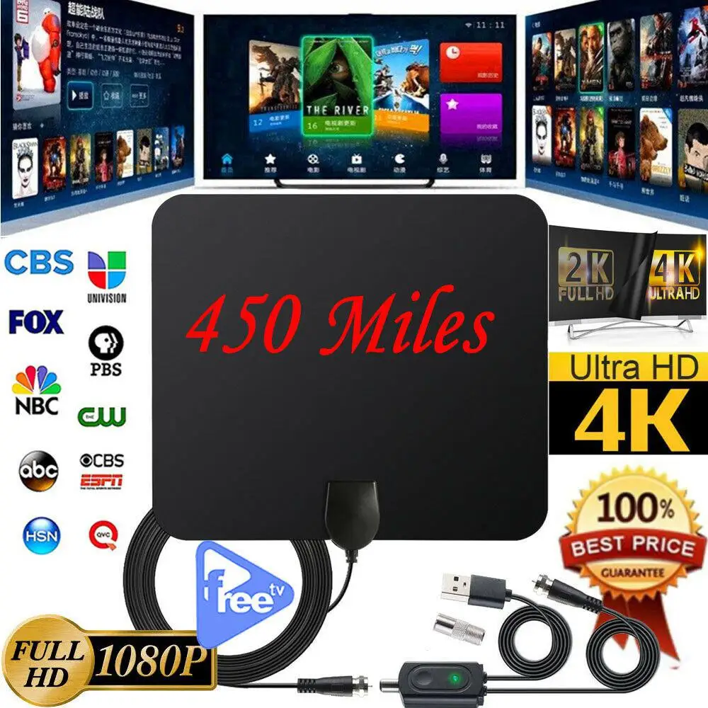 Комнатная ТВ-антенна LumiParty + Цифровая антенна HD Freeview, усиленный Тонкий HD ТВ, диапазон 450 миль r20
Комнатная ТВ-антенна LumiParty + Цифровая антенна HD Freeview, усиленный Тонкий HD ТВ, диапазон 450 миль r20
