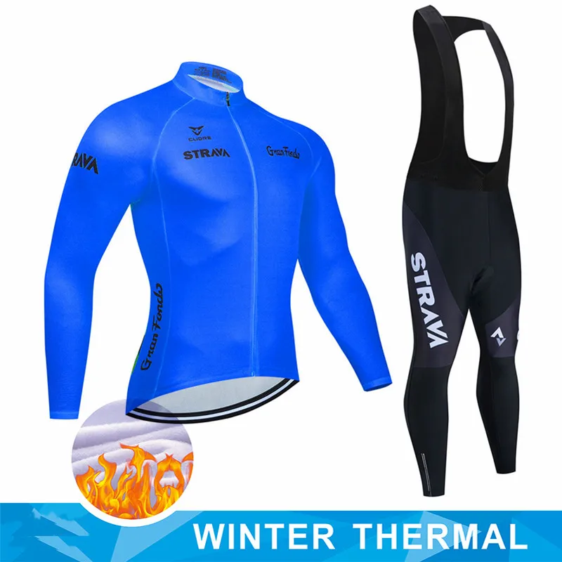 Winter Bicycle Set Bike Cycling Team STRAVA 2022 Thermal Fleece Long Sleeve Sportswear Autumn Racing Pro Jersey Suit for Men
Winter Bicycle Set Bike Cycling Team STRAVA 2022 Thermal Fleece Long Sleeve Sportswear Autumn Racing Pro Jersey Suit for Men