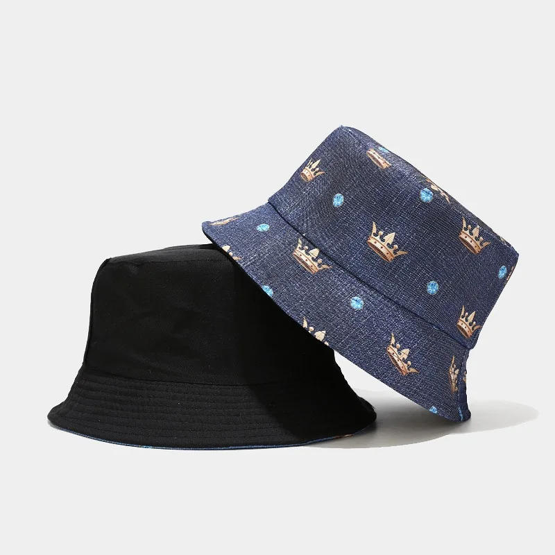 2021 Four Seasons Cotton Crown Print Bucket Hat Fisherman Hat Outdoor Travel Sun Cap for Men and Women 275
2021 Four Seasons Cotton Crown Print Bucket Hat Fisherman Hat Outdoor Travel Sun Cap for Men and Women 275