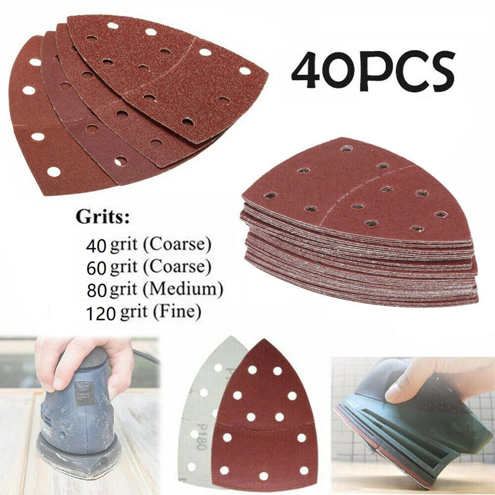40pcs Sanding Paper 40+80+120+180Grit Mouse Sanding Sheets Pads Sand Paper For Bosch Sander Polishing Papers
40pcs Sanding Paper 40+80+120+180Grit Mouse Sanding Sheets Pads Sand Paper For Bosch Sander Polishing Papers