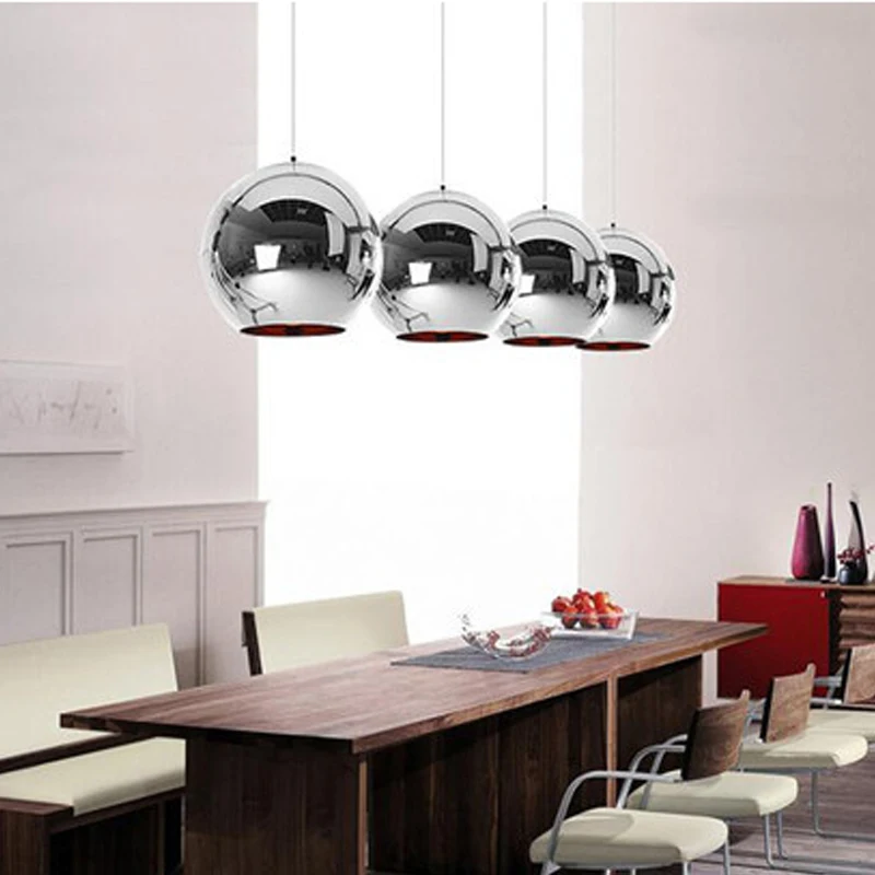 IKVVT Modern Chrome Mirror Ball Chanderlier Glass Pendant Lights Home Restaurant Living Room Lamp 20cm/25cm/30cm/40cm/45cm/50cm 
IKVVT Modern Chrome Mirror Ball Chanderlier Glass Pendant Lights Home Restaurant Living Room Lamp 20cm/25cm/30cm/40cm/45cm/50cm