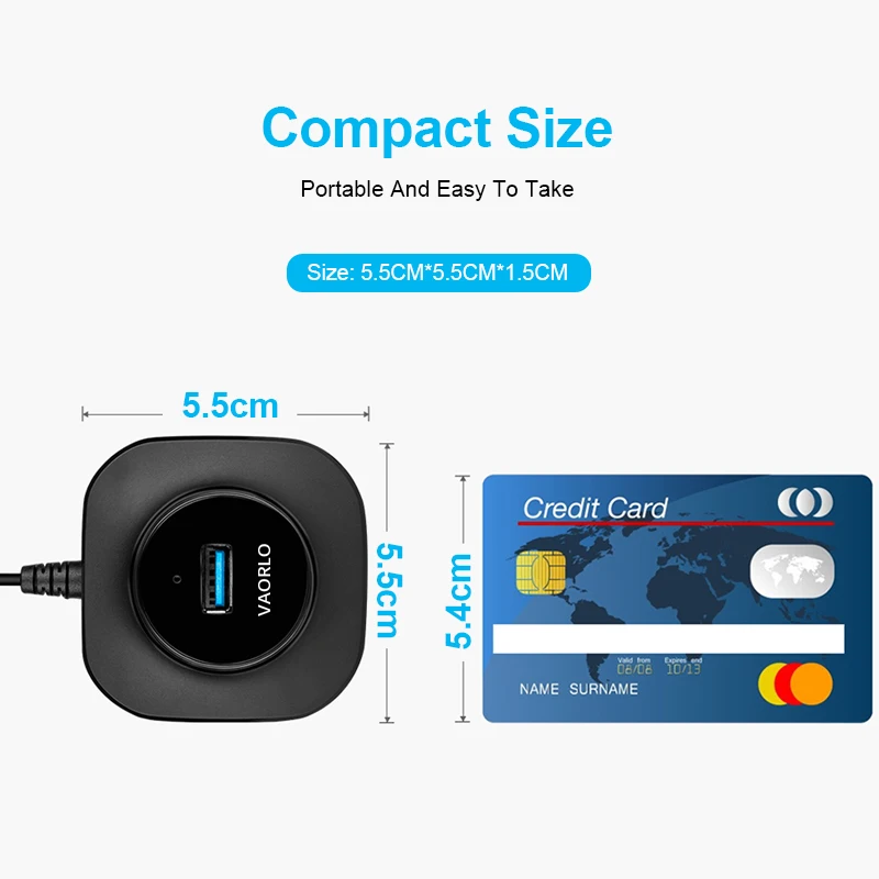 VAORLO USB HUB USB 3.0 HUB Splitter Multiple USB Hab 2.0 Multi Hub Expander 4 Port HUB For PC Laptop
VAORLO USB HUB USB 3.0 HUB Splitter Multiple USB Hab 2.0 Multi Hub Expander 4 Port HUB For PC Laptop