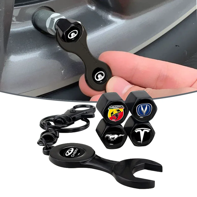 1pcs Car Wheel Wrench Tire Valve Covers with Keychain for Hyundai I30 2016 I10 I20 I40 2020 2021 Hb20 Ix35 2013 Car Accessories 
1pcs Car Wheel Wrench Tire Valve Covers with Keychain for Hyundai I30 2016 I10 I20 I40 2020 2021 Hb20 Ix35 2013 Car Accessories