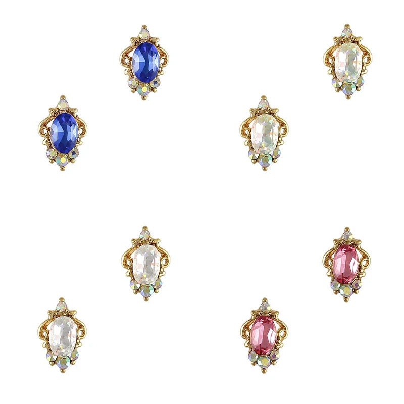 20pcs Nail Art Alloy With Zircon New Design Charm Nail Metal Lucky Gemstone Decoration Jewelry Nail Crystals Accessory 320-323
20pcs Nail Art Alloy With Zircon New Design Charm Nail Metal Lucky Gemstone Decoration Jewelry Nail Crystals Accessory 320-323