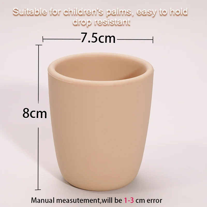 100% Food Grade Baby Silicone Feeding Cups Portable Infant Water Cup Food Storage Cups Snack Container For Kids
100% Food Grade Baby Silicone Feeding Cups Portable Infant Water Cup Food Storage Cups Snack Container For Kids
