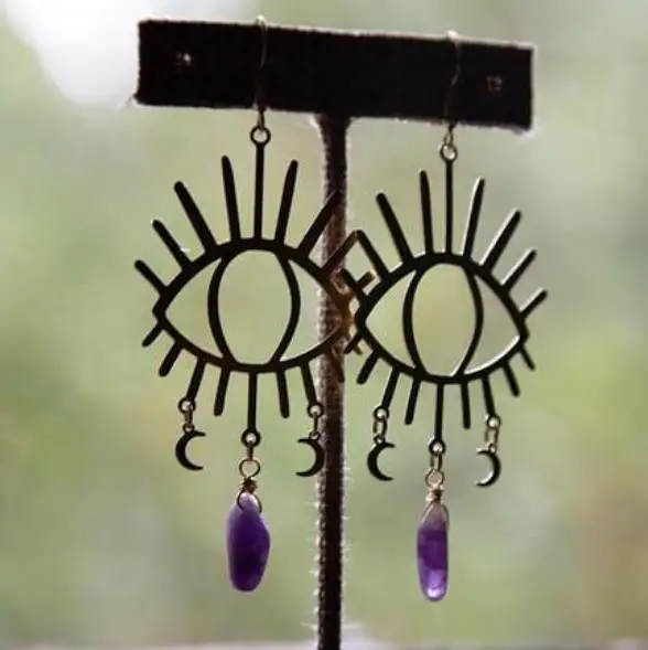Amethyst Goddess Earrings Trendy Earrings Summer Accessories Celestial Jewelry Amethyst Earrings
Amethyst Goddess Earrings Trendy Earrings Summer Accessories Celestial Jewelry Amethyst Earrings