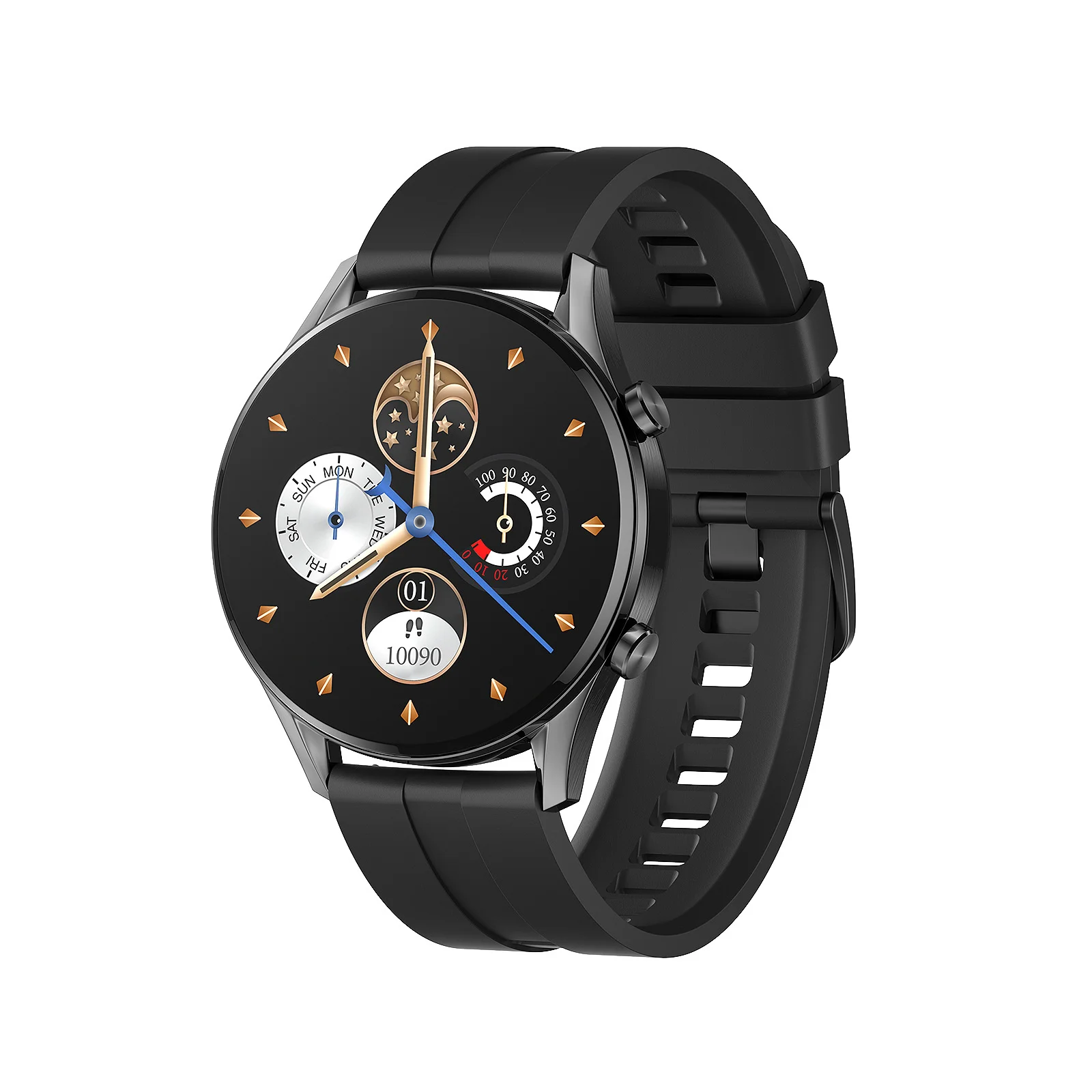 Round screen sports multifunctional smart Watch Bracelet waterproof heart rate smart Bracelet Watch super long standby app
Round screen sports multifunctional smart Watch Bracelet waterproof heart rate smart Bracelet Watch super long standby app