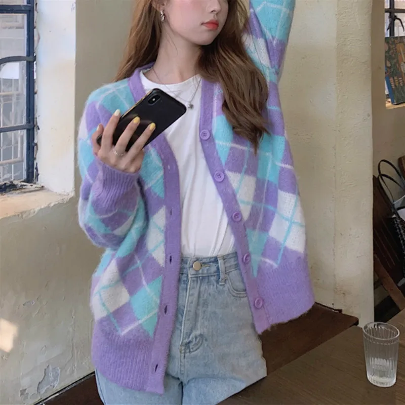 Зимний вязаный кардиган, Женский Повседневный свитер с V-образным вырезом и длинным рукавом, пальто, женская Милая тонкая верхняя одежда в К...
Зимний вязаный кардиган, Женский Повседневный свитер с V-образным вырезом и длинным рукавом, пальто, женская Милая тонкая верхняя одежда в К...