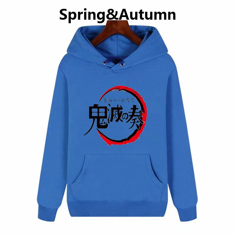 Anime Demon Slayer Hoodies and Sweaetshirts men women new fashion hooded Pullovers Demon Slayer fashion hooded clothes