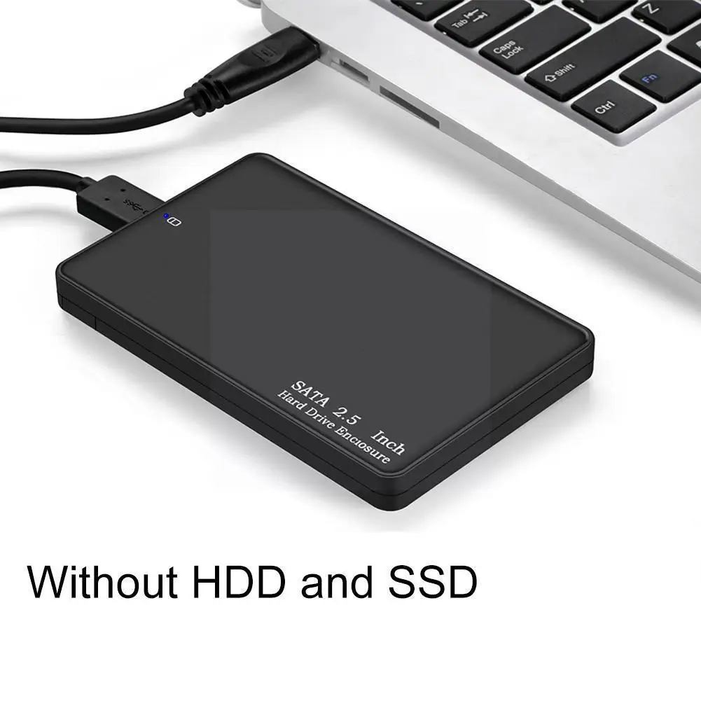 2.5inch Usb 3.0 Sata Box D Drive External D Enclosure Black Tool Free 5 Gbps Support Uasp For Ssd/ 2tb Hard Dis K4i3
2.5inch Usb 3.0 Sata Box D Drive External D Enclosure Black Tool Free 5 Gbps Support Uasp For Ssd/ 2tb Hard Dis K4i3