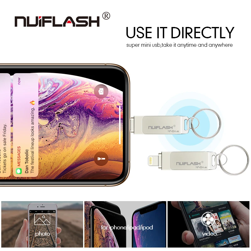 IOS Flash Drive 128GB for iphone iPad Photostick USB 2.0 4 in 1 Pen Drive TYPE-C Pendrive 64GB 32GB 256GB USB C Flash USB
IOS Flash Drive 128GB for iphone iPad Photostick USB 2.0 4 in 1 Pen Drive TYPE-C Pendrive 64GB 32GB 256GB USB C Flash USB
