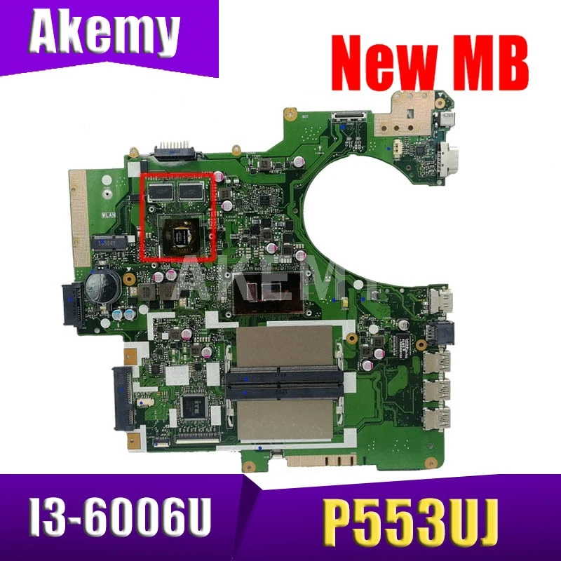 Материнская плата Akemy P553UJ MB._I3-6006U GT920M (V2G) Материнская плата ASUS P553UB P553UJ PRO553U PRO553UJ для ноутбука 90NX00S0-R00090
Материнская плата Akemy P553UJ MB._I3-6006U GT920M (V2G) Материнская плата ASUS P553UB P553UJ PRO553U PRO553UJ для ноутбука 90NX00S0-R00090