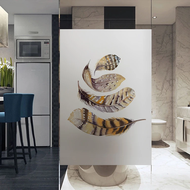 Custom Size Window Film Decorative Colored feathers Home Frosted Opaque Static Privacy Balcony Bathroom Decals Glass Sticker
Custom Size Window Film Decorative Colored feathers Home Frosted Opaque Static Privacy Balcony Bathroom Decals Glass Sticker